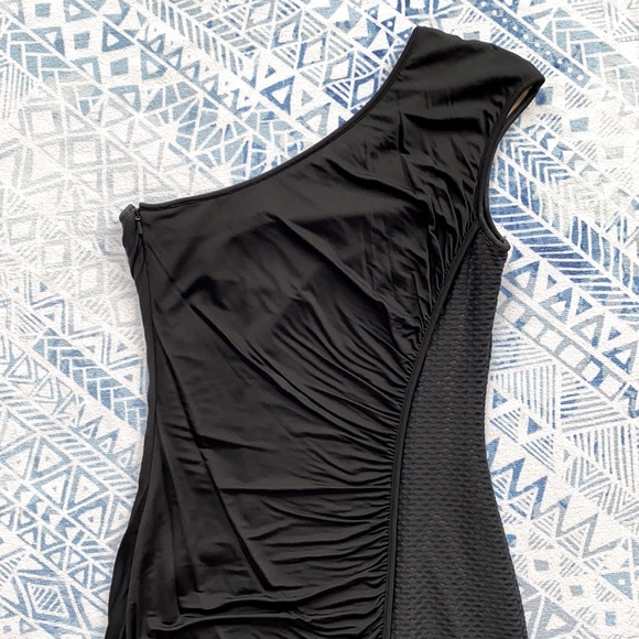 Andrew Marc One Shoulder Dress - Picture 8 of 8